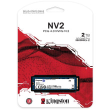 M2 SSD Kingston NV2 2 TB NVMe PCIe 4.0 (SNV2S/2000G)